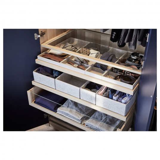 Ikea Komplement Organizator Sertar Gri 50x58 Cm