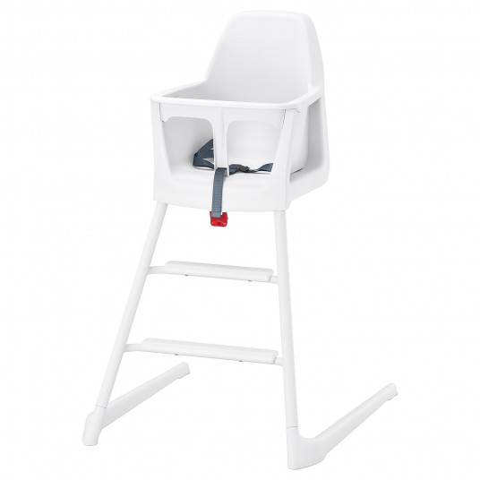 Ikea Langur Scaun Inalt Junior Alb