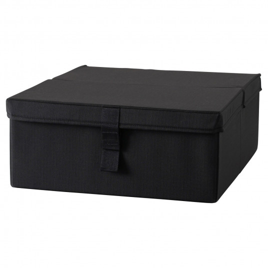 Ikea Lycksele Cutie Depozitare Fotoliu Extensibil Negru