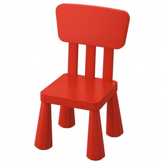 Ikea Mammut Scaun Pentru Copii Interior Exterior Rosu