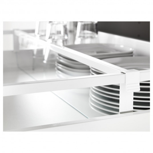 Ikea Maximera Separator Sertar Alb Transparent 80 Cm