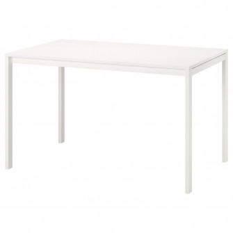 Ikea Norberg Masa Extensibila De Perete Alb 74x60 Cm