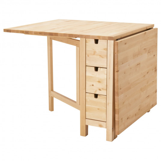 Ikea Norden Masa Plianta Mesteacan 26 89 152x80 Cm