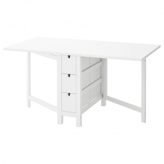 Ikea Norden Masa Plianta Alb 26 89 152x80 Cm