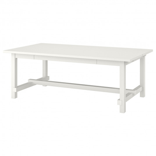 Ikea Nordviken Masa Extensibila Alb 210 289x105 Cm