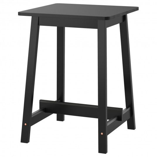 Ikea Norraker Masa Bar Negru 74x74 Cm