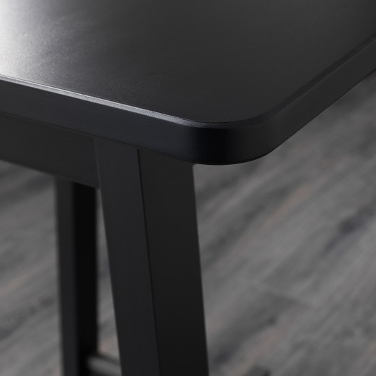 Ikea Norraker Masa Bar Negru 74x74 Cm