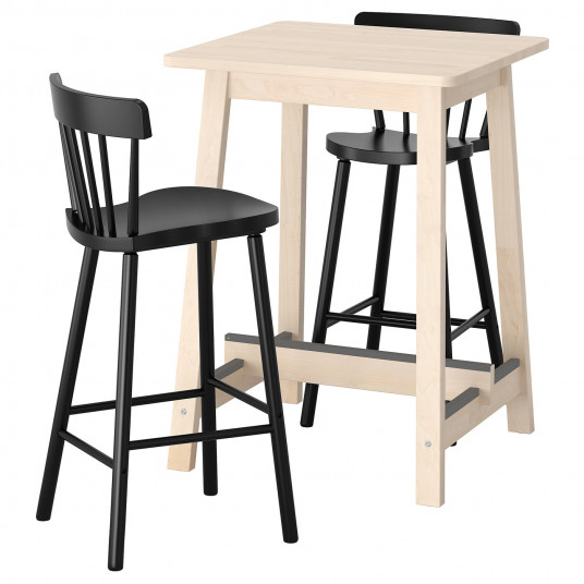 Ikea Norraker Norraryd Masa Bar 2scaune