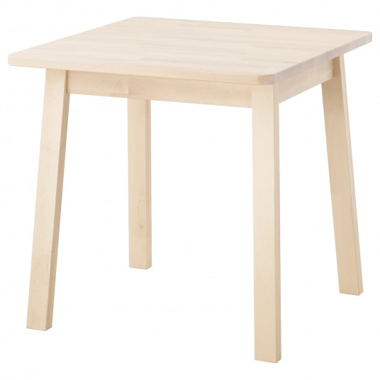 Ikea Norraker Masa Mesteacan 74x74 Cm