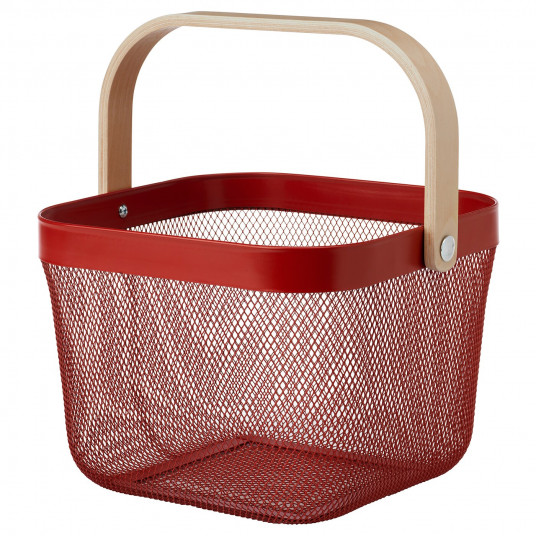 Ikea Risatorp Cos Rosu 25x26x18 Cm