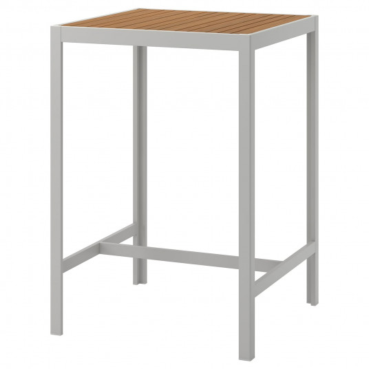 Ikea Sjalland Masa Bar Exterior Maro Des Gri 71x71x103 Cm