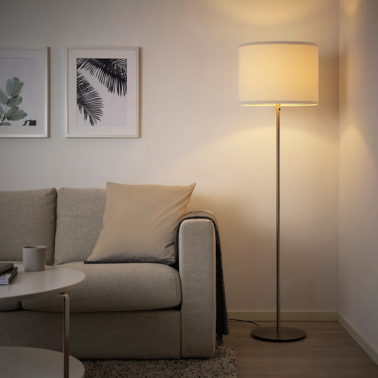 Ikea Skaftet Baza Lampadar Nichelat