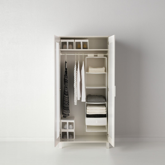 murder screw cheap IKEA SKUBB Cutie depozitare 6 compartimente, alb 35x45x125 cm