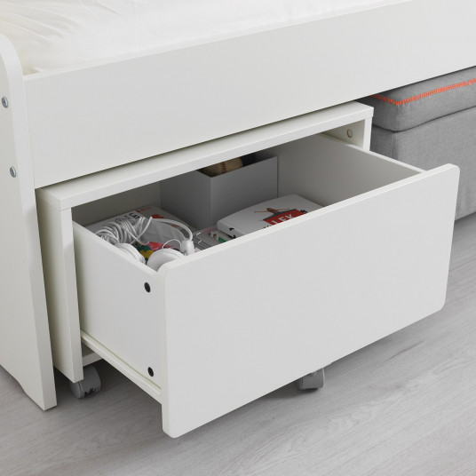Ikea Slakt Cutie Depozitare Rotile 62x62x35 Cm
