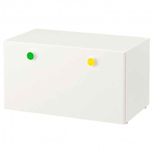 Ikea Stuva Folja Banca Depozitare Alb 90x50x50 Cm