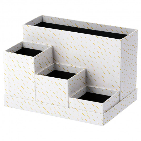 Ikea Tjena Organizator Birou Alb Buline 18x17 Cm