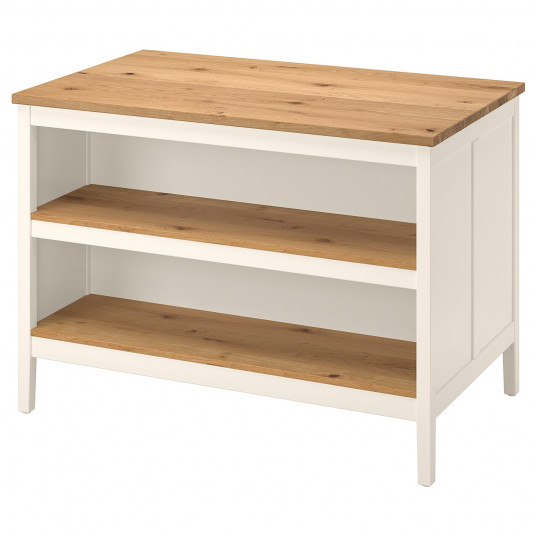 Ikea Tornviken Insula Bucatarie Alb Stj 126x77 Cm