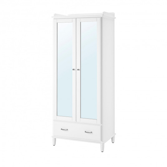 Ikea Tyssedal Dulap De Haine Alb Ogl 88x58x208 Cm