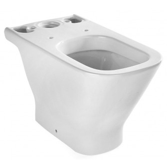 Vas WC Roca Gap Square A342477000, alb, portelan,cu evacuare orizontala (fara rezervor de apa)