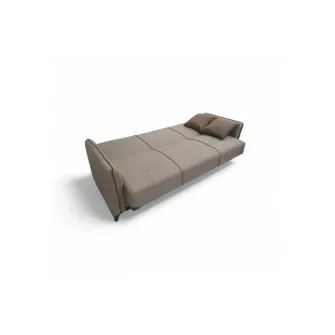 Canapea extensibila cu lada depozitare Fellis, 215 x 80 x 80 cm, Maro