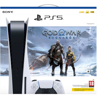 Consola PlayStation 5 + Joc PS5 God of War Ragnarok