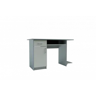 Birou computer 4home (L), 120x75x50 cm, Gri