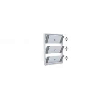 Comoda pentru pantofi 4home Lite, 80x120x17 cm, Nimfea Alba, cu frezare