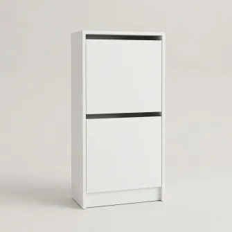 Comoda pentru pantofi 4home Rolf, 50x94x28 cm, Nimfea Alba