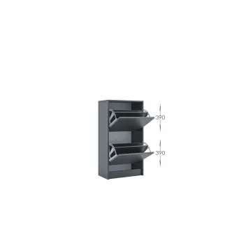 Comoda pentru pantofi 4home Rolf, 50x94x28 cm, Stejar Sonoma