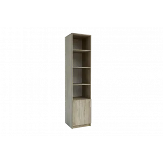 Dulap de birou 4home Vigo, 45x200x45 cm, Stejar Sonoma