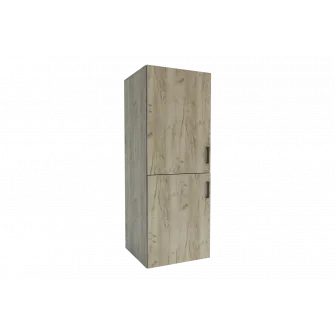 Dulap pentru masina de spalat 4home Laundry, 70x190x68 cm, Stejar Kraft Gri