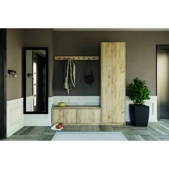Hol 4home Sara, 180x205x33 cm, Gri Grafit