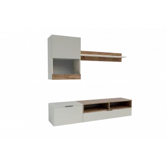 Living 4home Maroc, Satin/Stejar Kraft Tabaco