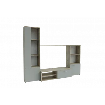 Living “Emma” 1790/2200/310, Stejar craft gri / Chinchilla grey