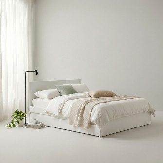 Pat 4home Ideea 2S, 160x200 cm, Nimfea Alba/Nimfea Alba