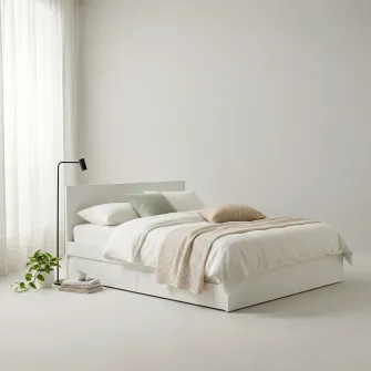 Pat 4home Ideea 2S, 160x200 cm, Nimfea Alba/Nimfea Alba