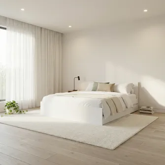 Pat 4home Ideea 2S, 160x200 cm, Nimfea Alba/Nimfea Alba