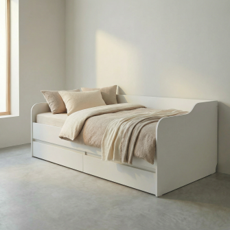 Pat 4home Ideea, 90x200 cm, Nimfea Alba/Nimfea Alba
