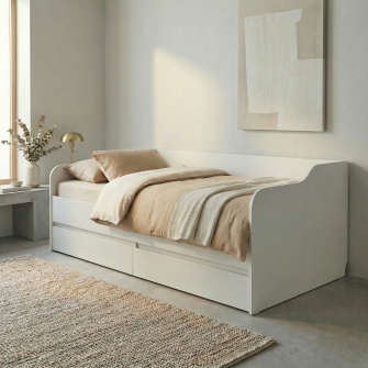 Pat 4home Ideea, 90x200 cm, Nimfea Alba/Nimfea Alba