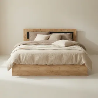 Pat 4home Viva, 160x200 cm, Stejar craft/grafit