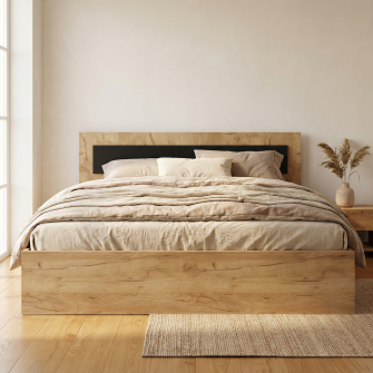 Pat 4home Viva, 160x200 cm, Stejar craft/grafit