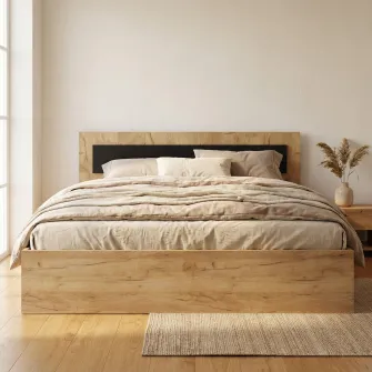 Pat 4home Viva, 160x200 cm, Stejar craft/grafit