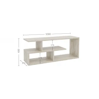 Raft 4home Eden, 40x100x29.6 cm, Nimfea Alba