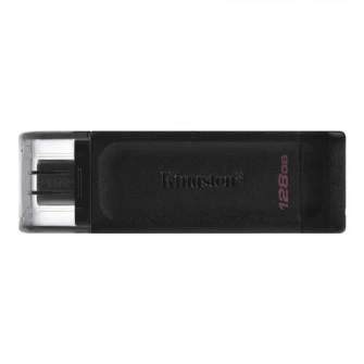 128GB USB-С 3.2  Kingston DataTraveler 70 USB-C 32GB, USB 3.2, USB-C, (Read 80 MByte/s, Write 20 MByte/s)