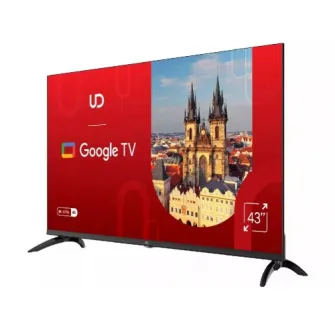 50'' LED TV UD 50GU6210, Black (3840x2160 UHD, Google TV, 3 x HDMI2.0, 2 x USB, Wi-Fi (2.4GHz+5GHz), Bluetooth, DVB-T/T2/C/S2, Speakers 2 x 7W Dolby Audio, VESA 200x200, 9.8 Kg)