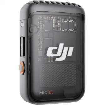 (971395) DJI MIC 2 Black Microphone wireless (1TX), 1x microphone, Wireless, Bluetooth (direct connection to smartphone), Omnidirectional, Action Range 250m, 14 hours (32-bit float) of built-in storage, Microphone autonomy 6h, Weight 28g