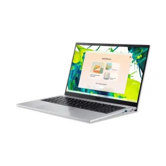 ACER Aspire Go 15 AG15-72P Pure Silver 15.6'' ComfyView IPS FHD (Intel Core 7 150U 10xCore 1.8-5.4GHz, 16GB DDR4 RAM (1slot free), 1TB PCIe NVMe SSD, Intel Graphics, WiFi6-AX/BT 5.2, 53Wh, FHD webcam, EN/RU/UA, Linux, 1.53kg) NX.JSVEU.009