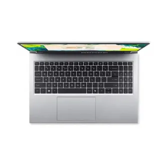 ACER Aspire Go 15 AG15-72P Pure Silver 15.6'' ComfyView IPS FHD (Intel Core 7 150U 10xCore 1.8-5.4GHz, 16GB DDR4 RAM (1slot free), 1TB PCIe NVMe SSD, Intel Graphics, WiFi6-AX/BT 5.2, 53Wh, FHD webcam, EN/RU/UA, Linux, 1.53kg) NX.JSVEU.009