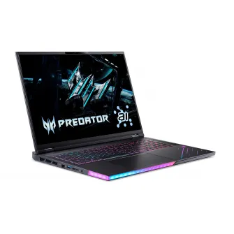 ACER Predator Helios 18 AI PH18-73 Abyssal Black 18'' MiniLED IPS WQUXGA 120Hz (Core Ultra 9 275HX AI 24xCore 2.1-5.4GHz, 64GB DDR5 RAM (2 slots free), 2TB SSD, NVIDIA RTX 5090 24GB GDDR7, WiFi7-BE/BT 5.4, Killer Ethernet, TB5, 100Wh, FHD IR webcam, RGB,