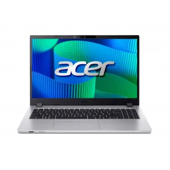 Acer Travel Mate TMP215-55-TCO Gray, 15.6'' FHD IPS (Intel Core 5 120U, 1x16GB DDR5 (2 slots), 512GB M.2 NVMe SSD, Intel Graphics, LAN, HDMI, 2xTB4, 2xUSB-A 3.2, mSD CR, WiFi6E+BT5.3, 53Wh BT, FHD Cam, Win11Pro, 1.6kg)